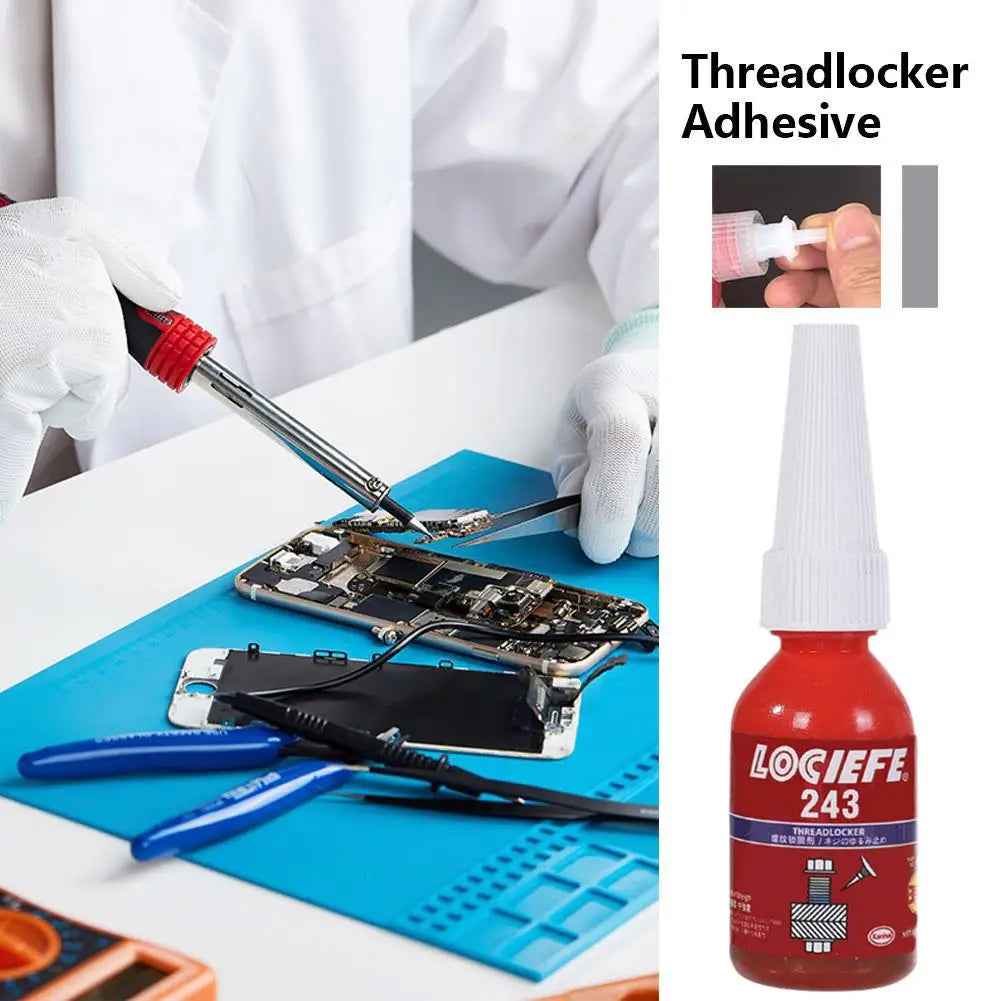 KITPIPI Threadlocker 243 &ndash; Medium Strength Adhesive for Secure Metal Threads