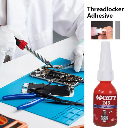 KITPIPI Threadlocker 243 &ndash; Medium Strength Adhesive for Secure Metal Threads