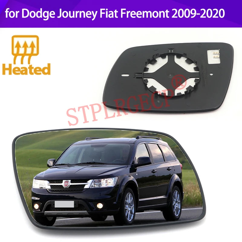 Cristal del Espejo Retrovisor Calentado Izquierdo Derecho para Dodge Journey Fiat Freemont 2009-2020
