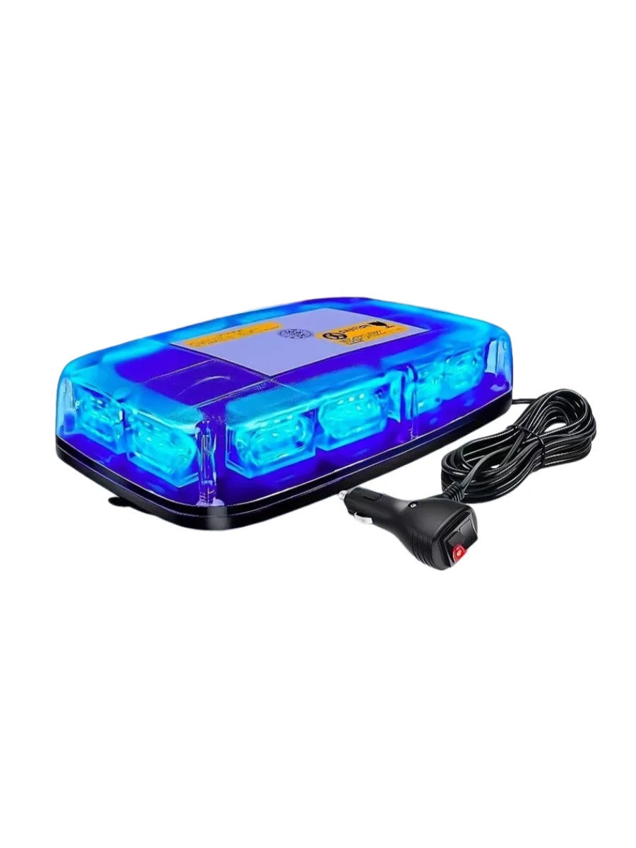 36 LED Emergency Roof Top Strobe Light &ndash; Visibility 12V Blue / 4300K