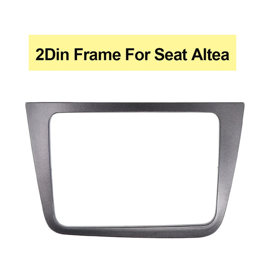 Dash Panel Kit for SEAT Altea 2Din Radio Fascia Frame Plastic Dash Trim Easy Install
