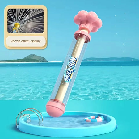 Super Soaker Firework Fountain Water Gun - Perfect for Outdoor Water Battles and Beach Parties Pink