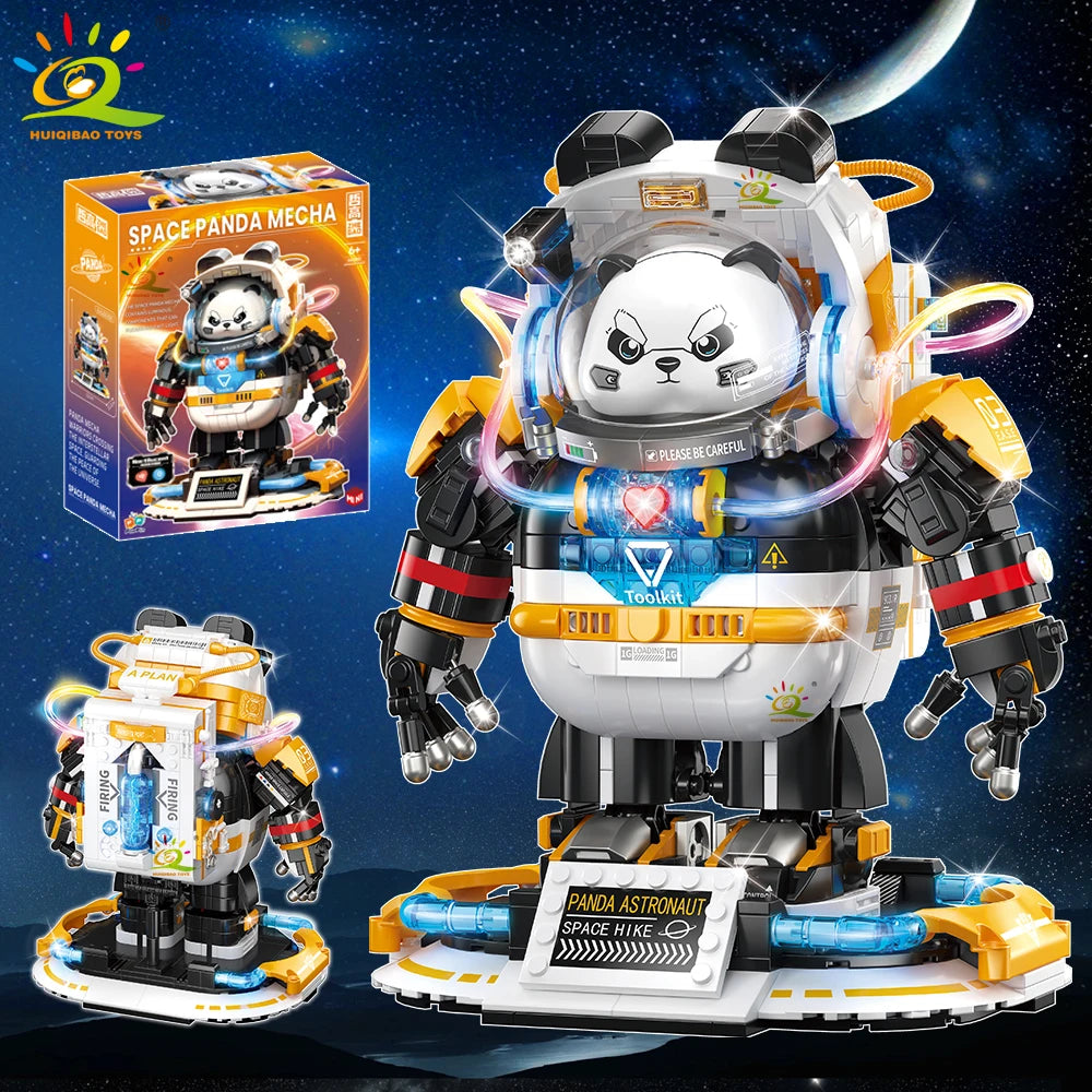 HUIQIBAO MOC Space Panda Astronaut &ndash; Educational Kit