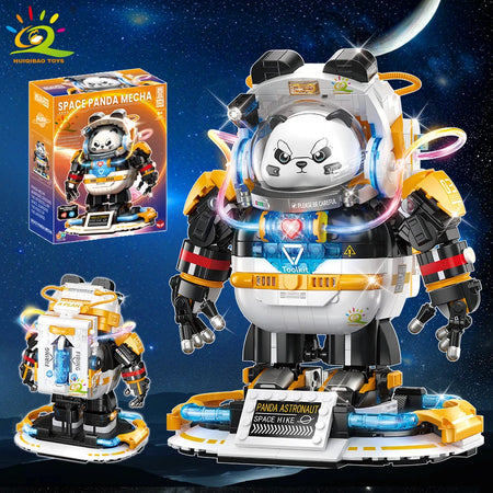HUIQIBAO MOC Space Panda Astronaut &ndash; Educational Kit