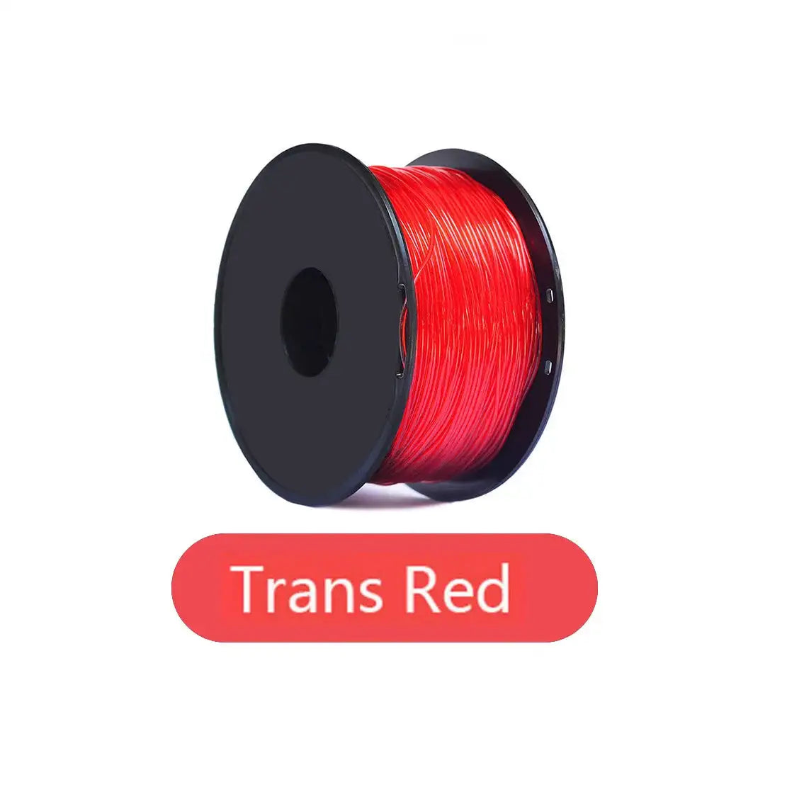 TPU 3D Printer Flexible Filament 250g 80M &ndash; High Strength Trans red
