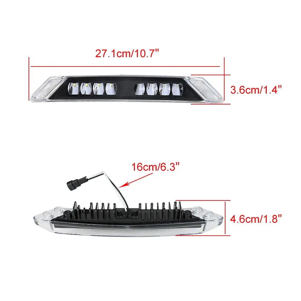 ATV UTV LED Auxiliary Light Daytime Running Light for Can-Am Spyder RT 2020 2021 2022 Accessories # 219400991 by InterCyprus Trading Ltd
