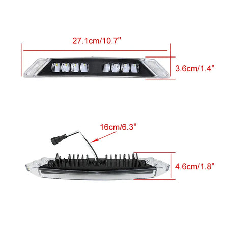 ATV UTV LED Auxiliary Light Daytime Running Light for Can-Am Spyder RT 2020 2021 2022 Accessories # 219400991 by InterCyprus Trading Ltd