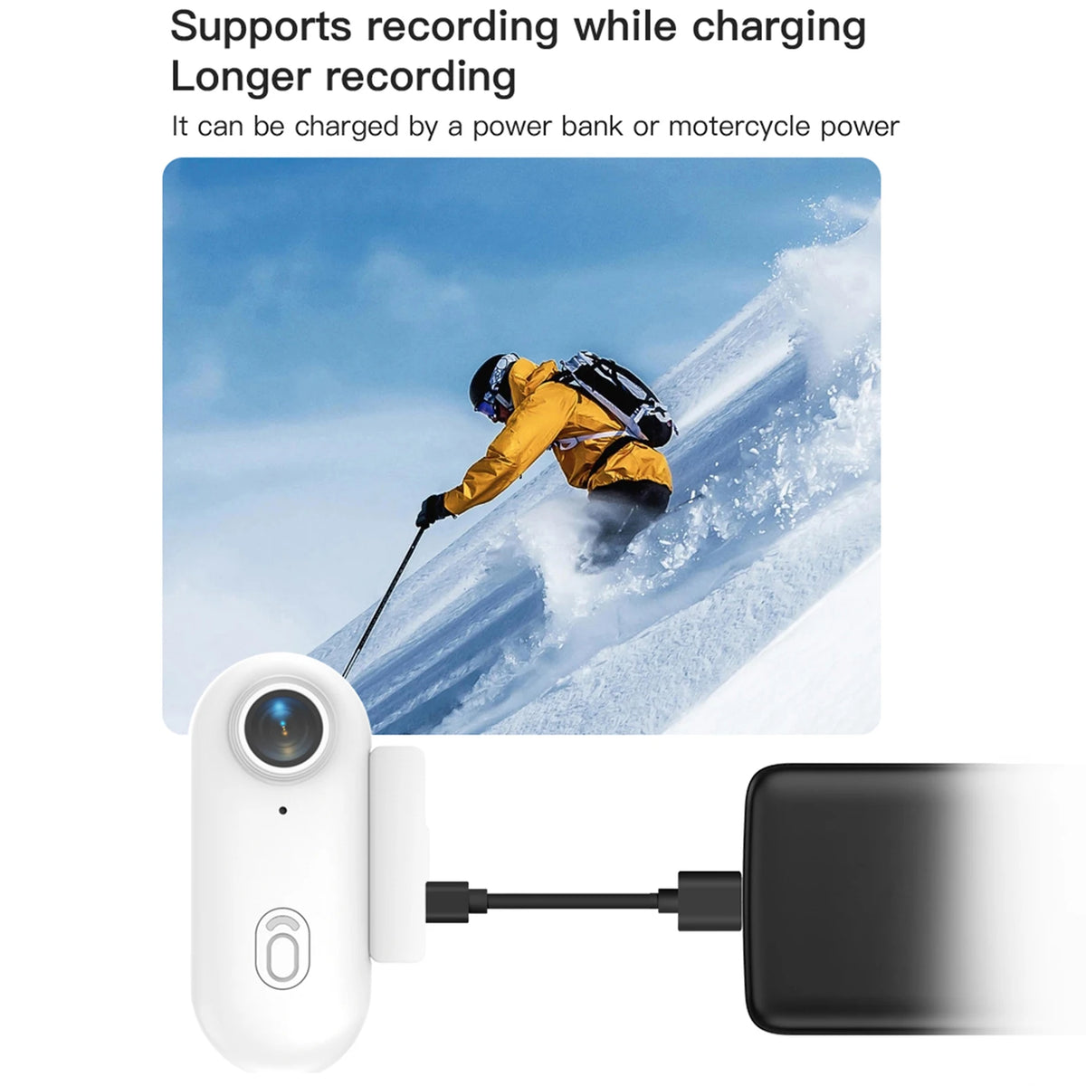 1080P Tiny Action Camera &ndash; 120 Degree Wide Angle Lens