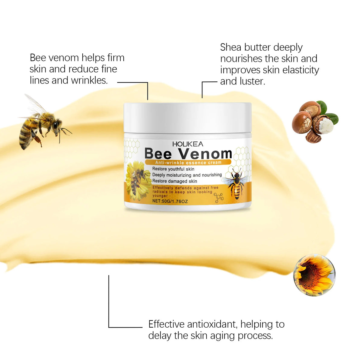 Bee Venom Essence Cream &ndash; Powerful Anti-Aging Formula