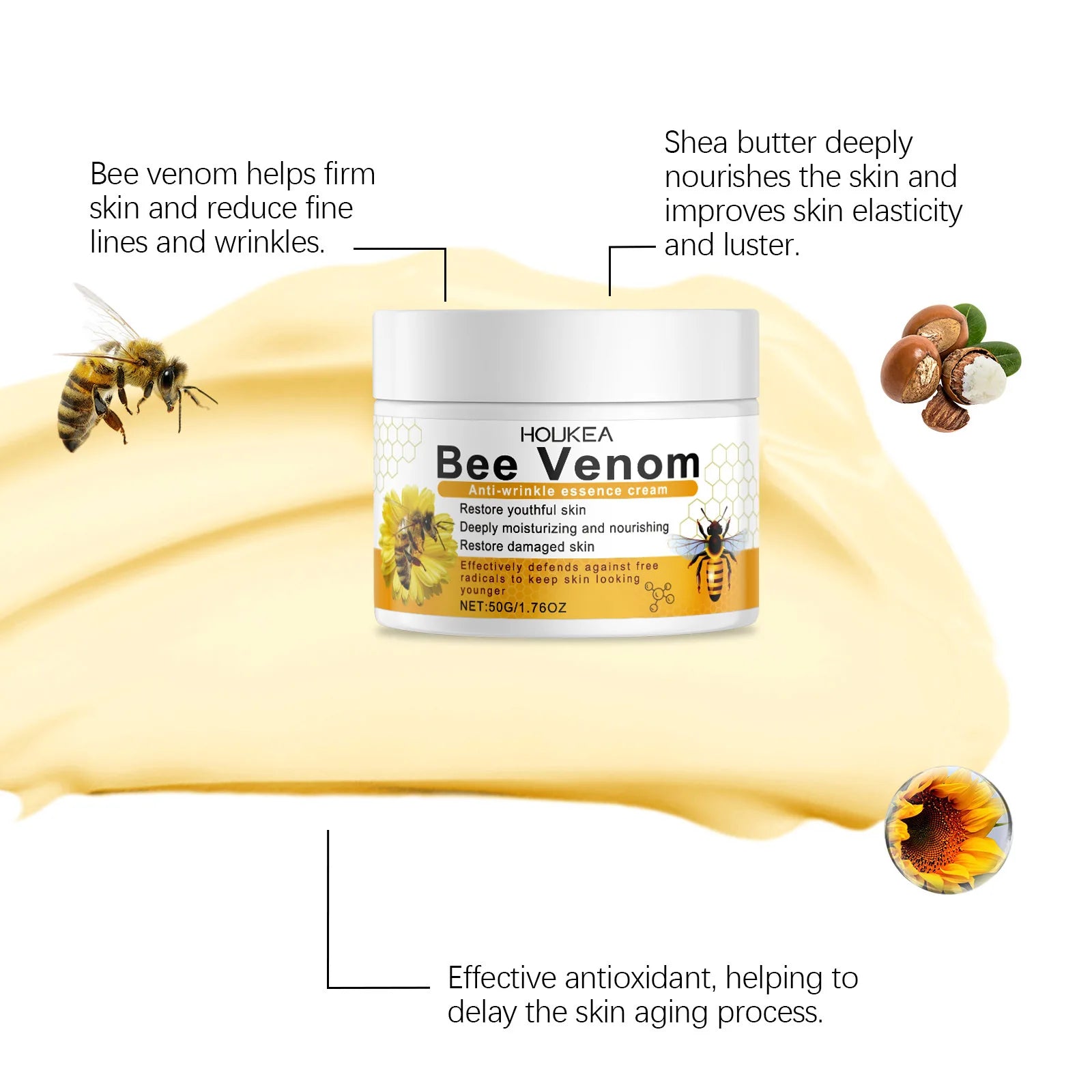 Bee Venom Essence Cream &ndash; Powerful Anti-Aging Formula
