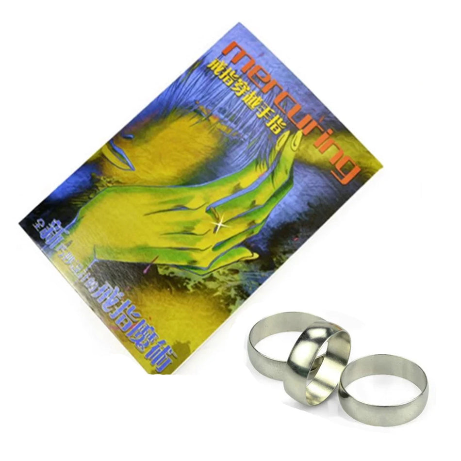 Anello Mercuring Attraverso il Dito Trucco di Magia Jay Sankey