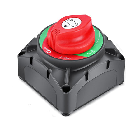 Heavy Duty Auto Battery Disconnect Switch 12V 24V 48V - Car &amp; Marine Use