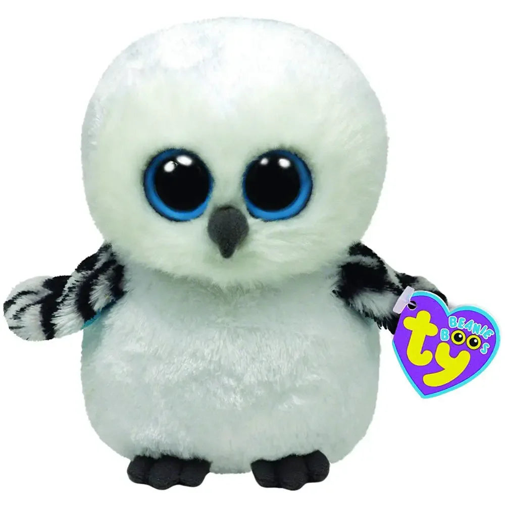Ty Beanie Boos Owl Plush Toy - 15cm Stuffed Animal