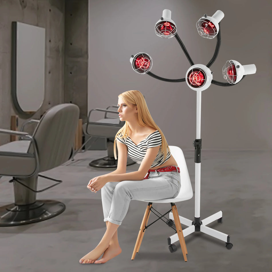 Professional Infrared Hairdressing Heater, 750W, Adjustable 40-80C