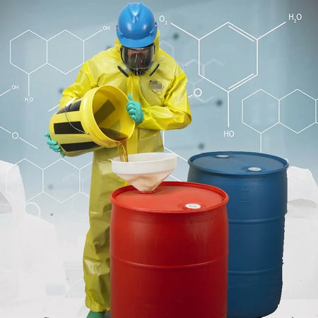 Chemical Protective Suit Coverall &ndash; Acid Alkali Resistant