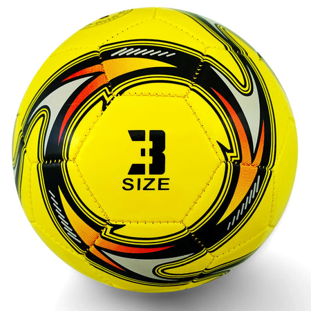 NoEnName_Null Kids Size 3 PVC Football for Garden and School Training Default Title