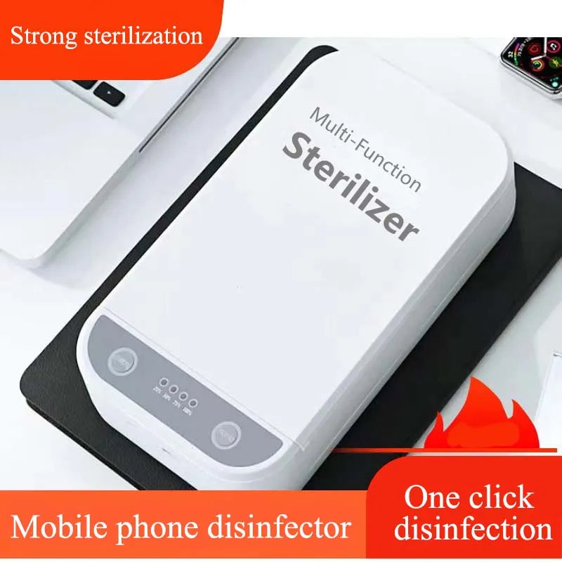 Mobile Phone Disinfector Ultraviolet Box &ndash; Wireless Charging