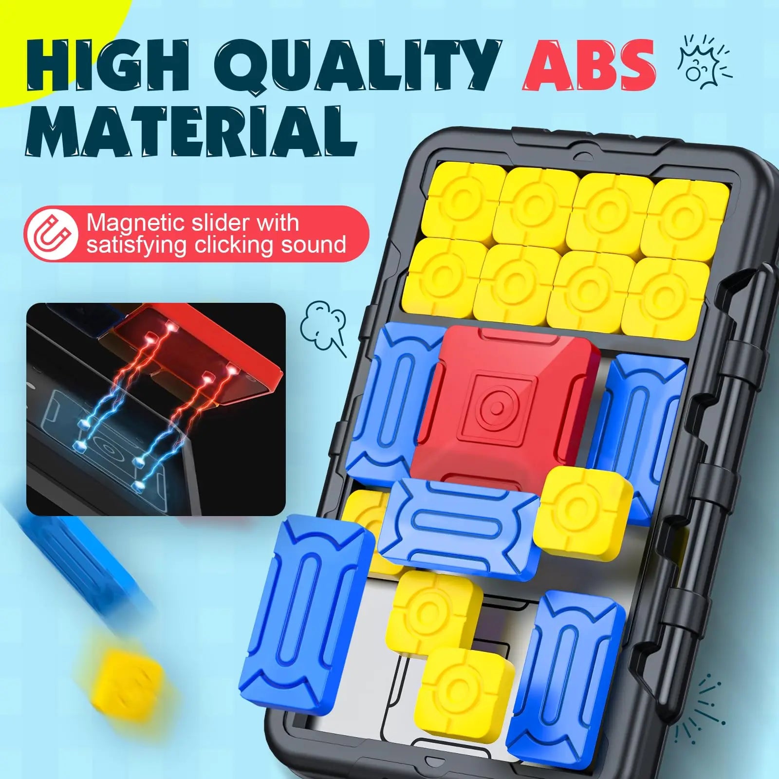 Slide Block Brain Game Huarong Road &ndash; Enhances Thinking