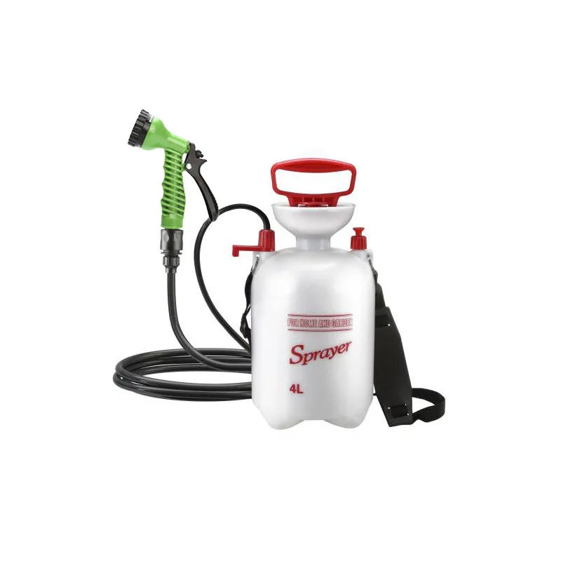 Portable Camping Shower with 3m Hose - Ideal for Outdoor, Travel &amp; Car Wash 4L