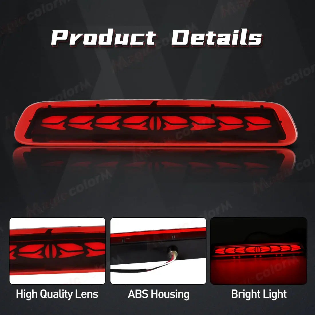 LED 3rd Third Brake Light For Toyota 4Runner Limited 2003-2005 Additional Rear Brake Taillight Driving Warning Lamp Car Parts by InterCyprus Trading Ltd