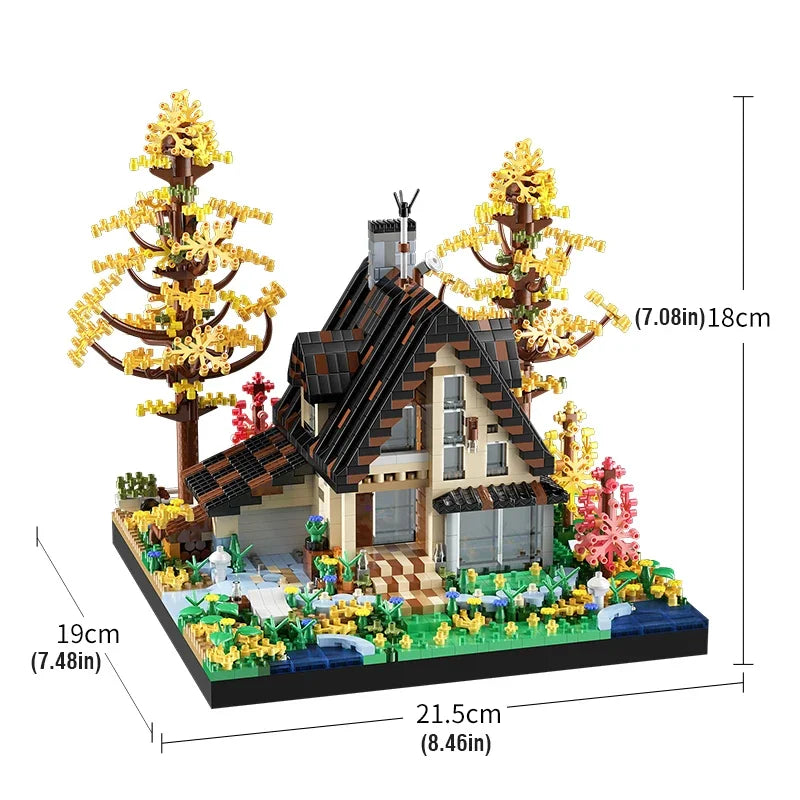 Street View Forest Cabin Blocks - Detail Packed Set