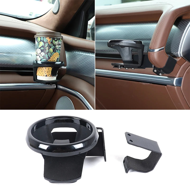 Karbon Çelik Siyah Bardak Tutucu Great Wall Tank 700 2024 için