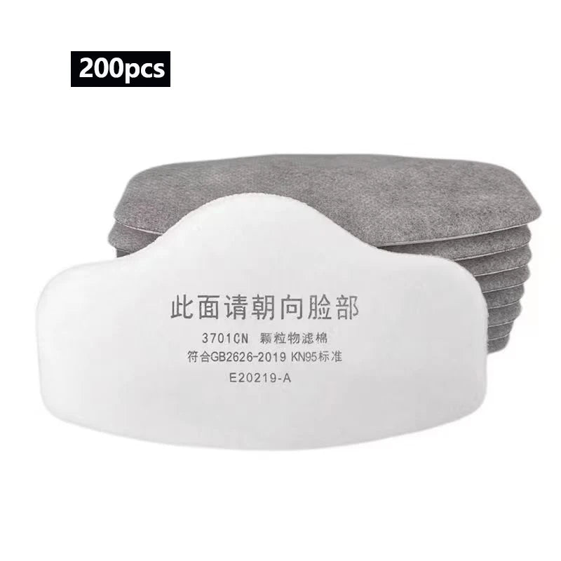3701 Activated Carbon Filter Cotton &ndash; Odor Absorption 200pcs