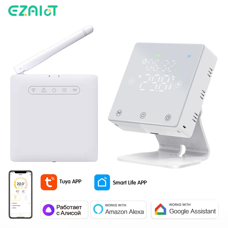 T8W+RC5Plus &ndash; WiFi Enabled Water Heating Thermostat