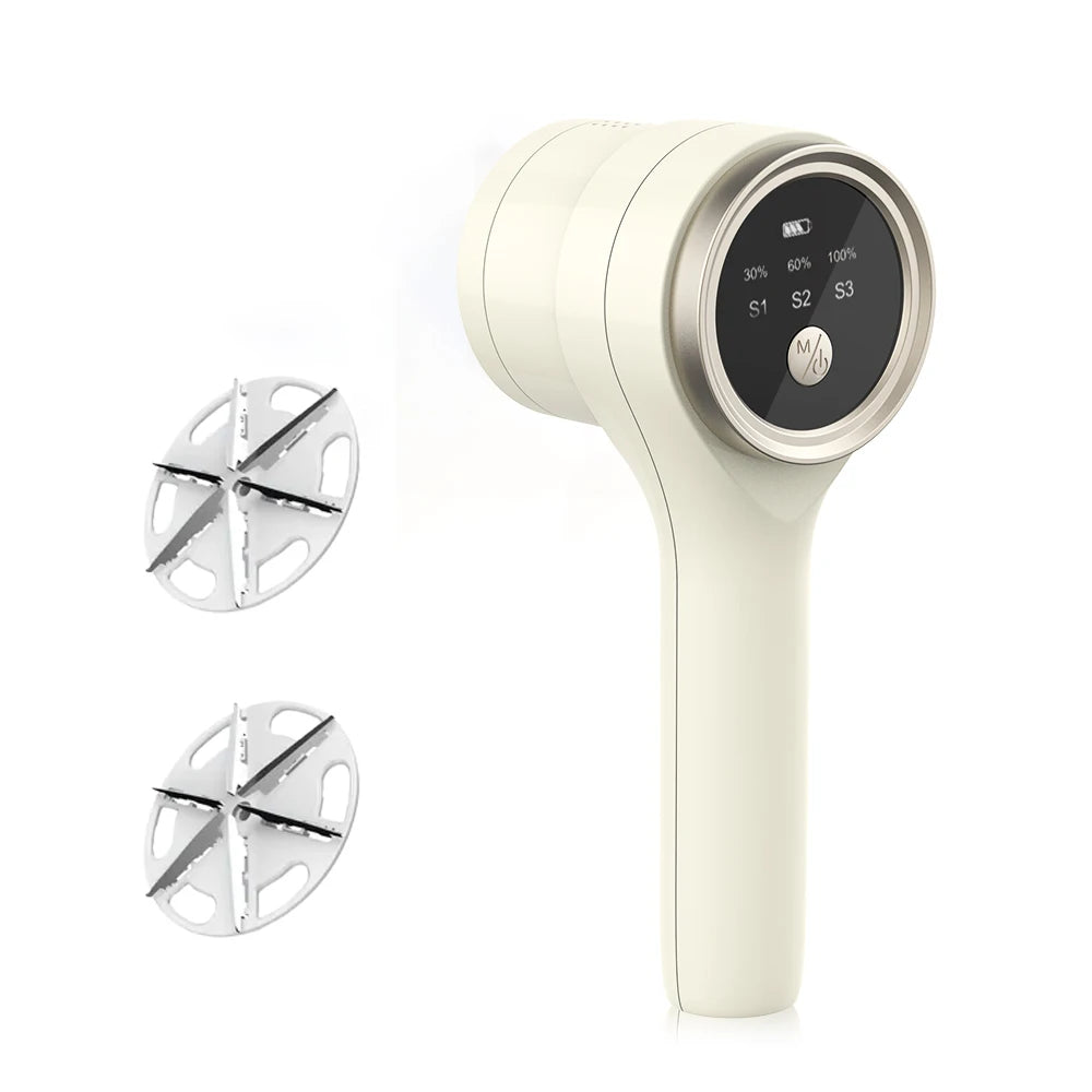 Lint Remover for Clothing MQ03 &ndash; Rechargeable Portable White 2 Blade