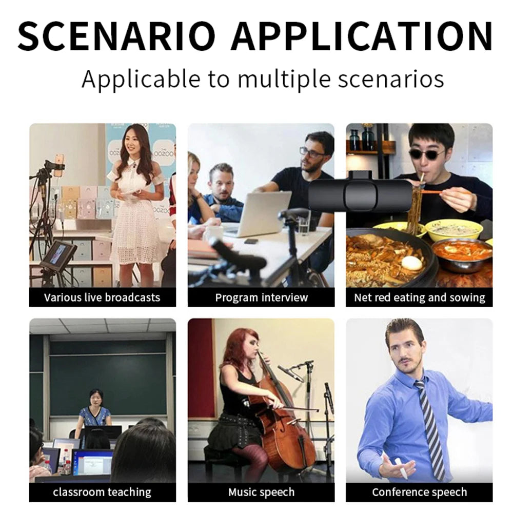 Buy Wireless Lavalier Microphone - Portable, Dynamic &amp; Omnidirectional