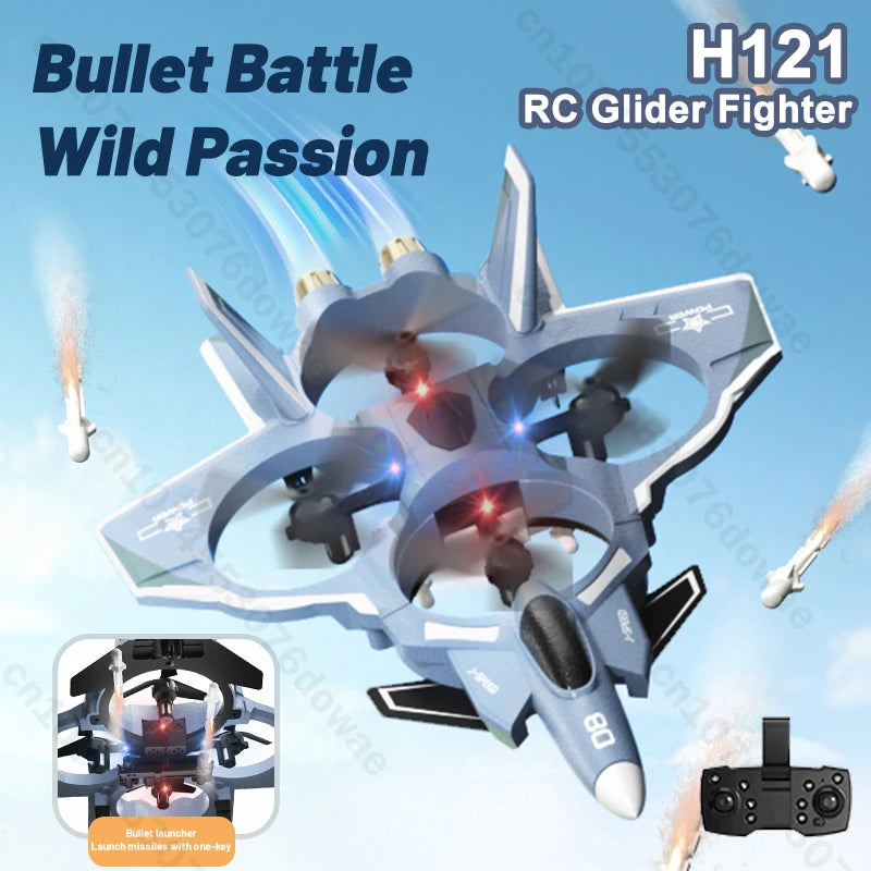 CONUSEAC H121 Planor RC de luptă cu avion din spumă ușoară EPP