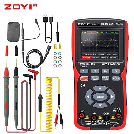 ZT-702S Digital Multimeter Oscilloscope &ndash; Handheld ZT702S
