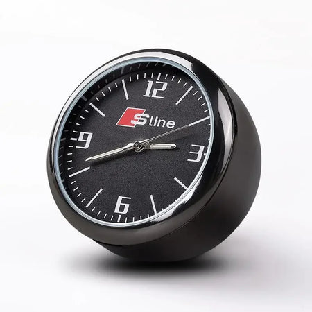 1Pc Car Mini Clock Quartz Night For Audi Sline - Night Light Sline