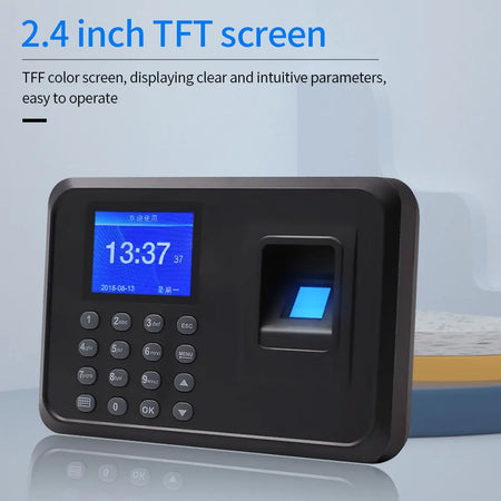 A5 Biometric Time Attendance Device - USB Data Management