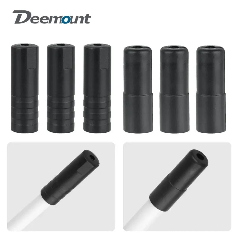 Deemount 20/500Pcs Plastic Brake Cable Housing End Caps &ndash; Durable Weather-Resistant Protection