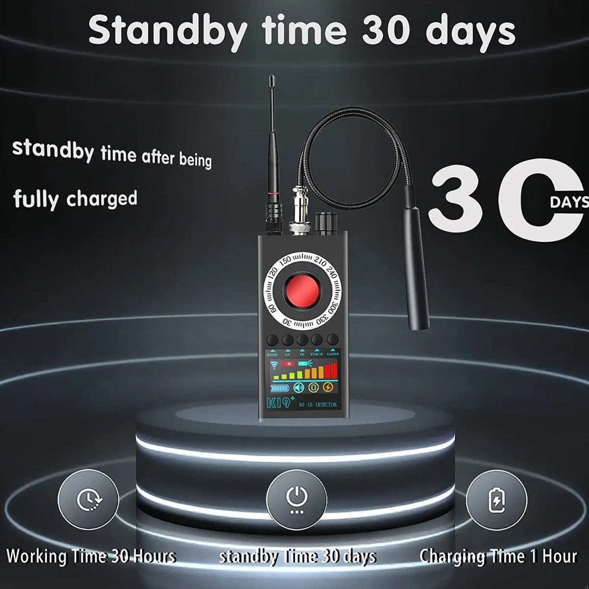 K19 Plus Eavesdropping Detector &ndash; Infrared Scan Detection