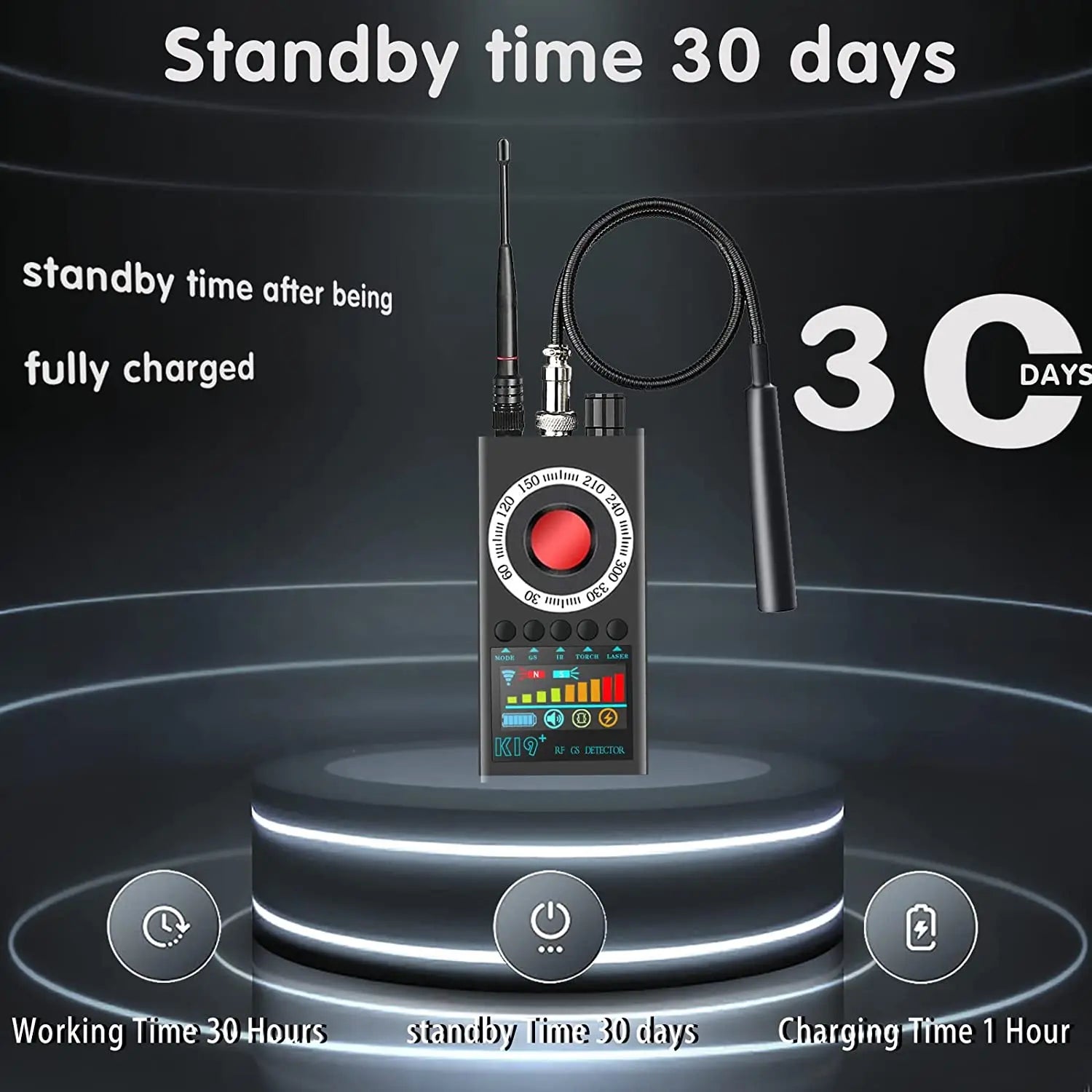 K19 Plus Eavesdropping Detector &ndash; Infrared Scan Detection