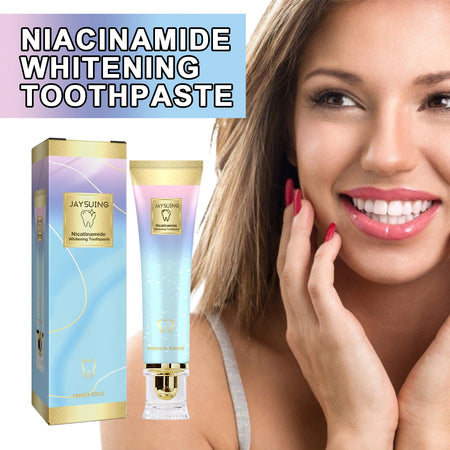 Jaysuing Niacinamide Whitening Toothpaste &ndash; Stain Removal and Sensitive Teeth Strengthening