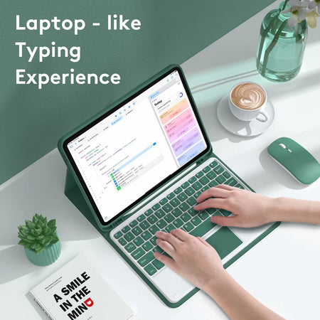 Touchpad iPad Keyboard Case &ndash; Magnetic Keyboard Cover