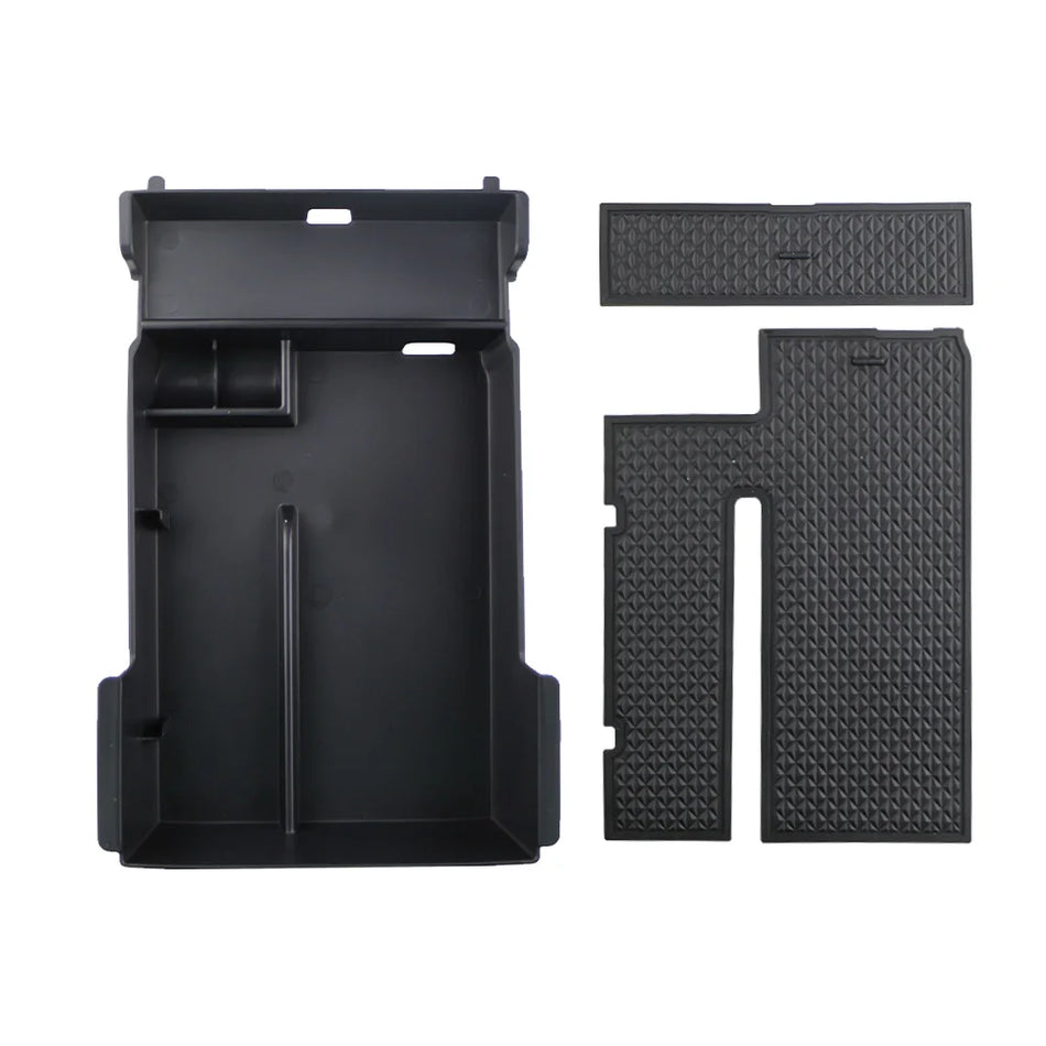 Θήκη Αποθήκευσης Τραπεζιού Υποβραχιόνιου Mazda 3 Axela, ABS και Σιλικόνη με Στρώμα