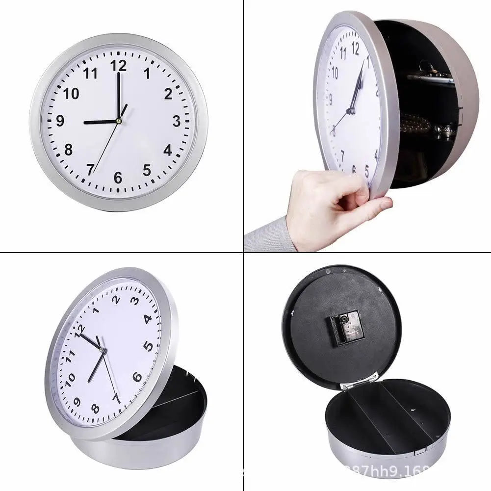 Sight Secret Wall Clock With Hidden Compartment &ndash; Safe Box