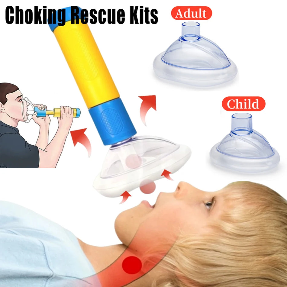 Anti Choking Rescue Mask Heimlich Device &ndash; Easy To Use