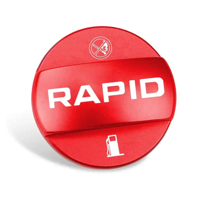 3D Alloy Fuel Tank Cap 1to1 For Skoda Rapid 2019 2025 Blue Red