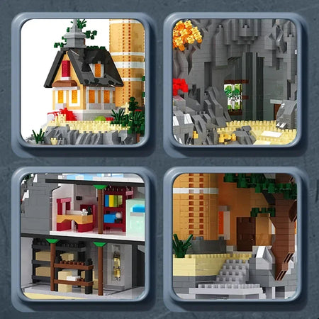 Lighthouse Building Block Set &ndash; Creative DIY Assembly Game