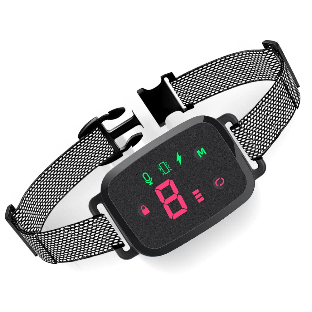 800m Electric Dog Training Collar &ndash; LCD Display Remote No remote control A