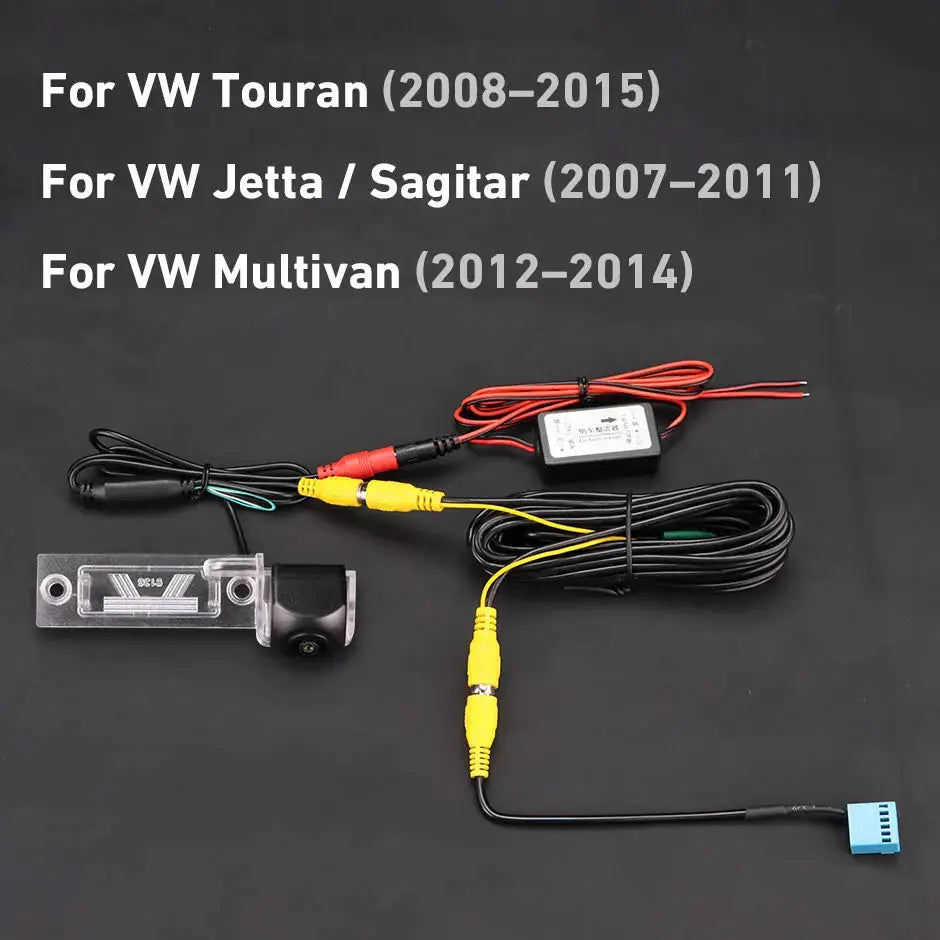 CVBS/AHD 720P RCD330 Car Reverse License Plate Light Camera with Filter Relay For VW Passat B6 CC Touran Caddy Golf Plus Touareg by InterCyprus Trading Ltd