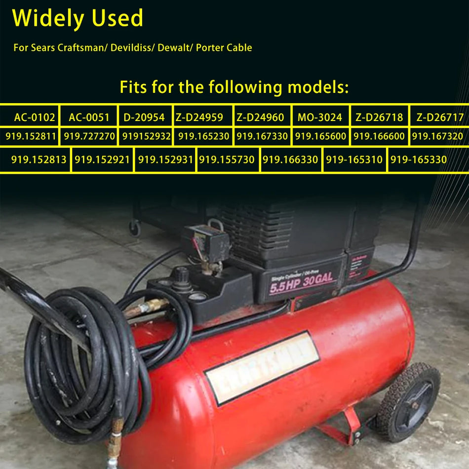 Sada spojovacích tyčí pístu kompresoru pro Craftsman, Dewalt, Porter Cable
