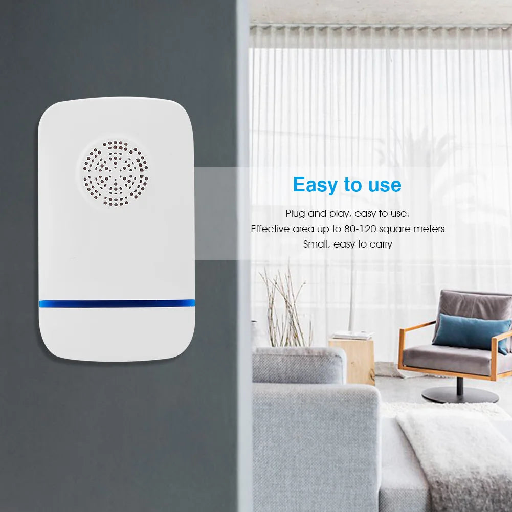 Ultrasonic Pest Repeller Indoor &ndash; Chemical Free Operation