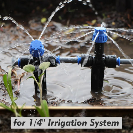 Adjustable 8-Hole Dripper Garden Irrigation Kit | RBCFHI