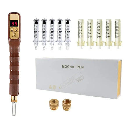 2 in 1 Electric Hyaluron Pen &ndash; High Pressure Delivery Brown